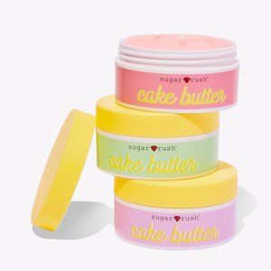 Tarte Sugar Rush Limited Edition Cake Butter Whipped Body Butter Trio 1.4 Oz Ea